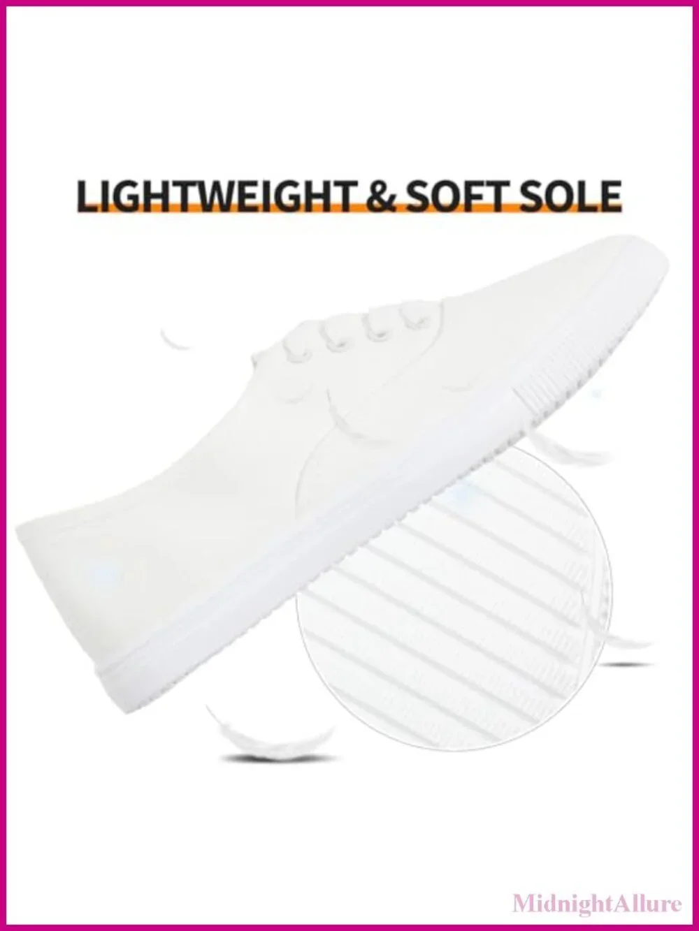 Women's Low Top Canvas Sneakers Lace Up Breathable Casual Shoes
